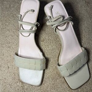 Anne Klein Women's White Sandals